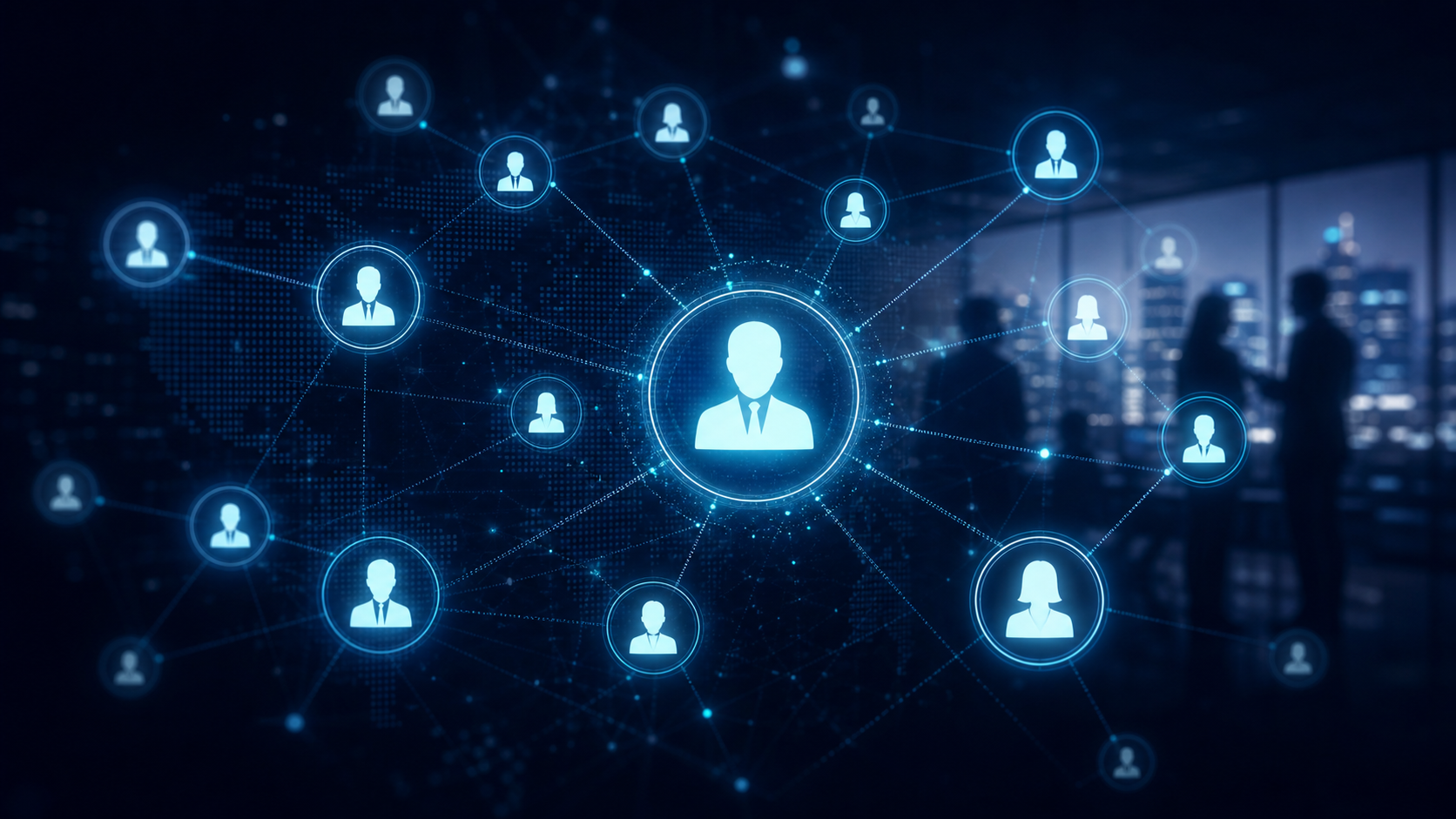 幅広いIT人材ネットワークのイメージ